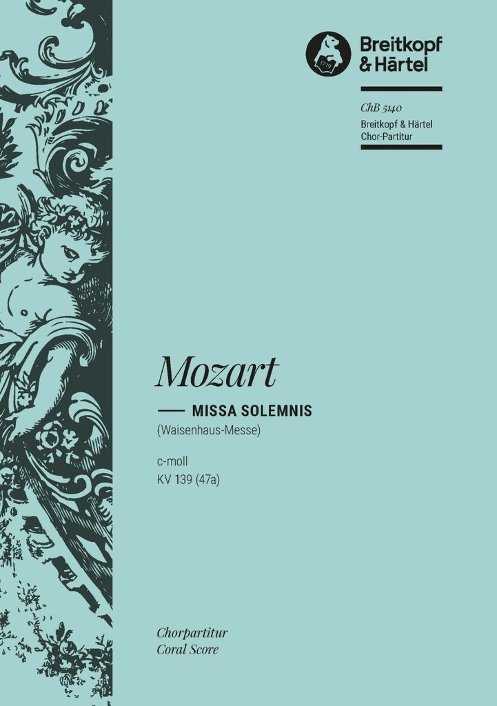 Missa solemnis in C minor, KV.139 (47a) (Choral score)