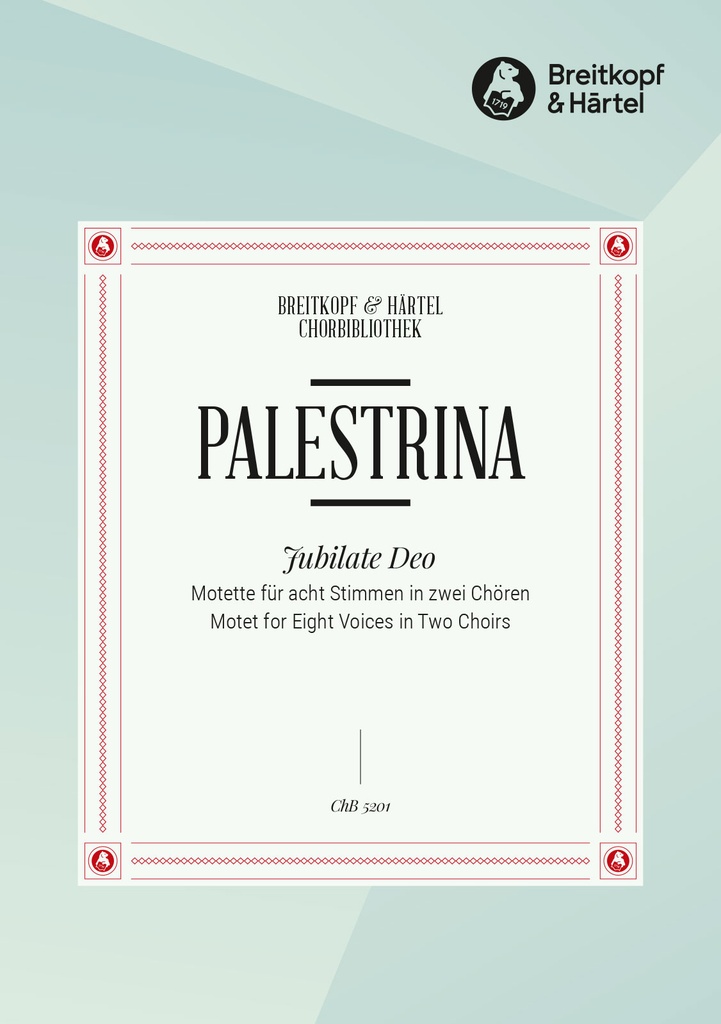 Jubilate Deo (Choral score)