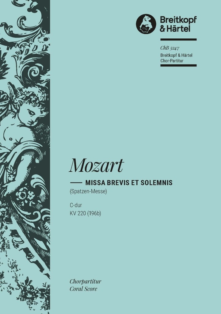 Missa brevis in C major, KV.220 (196b) (Choral score)
