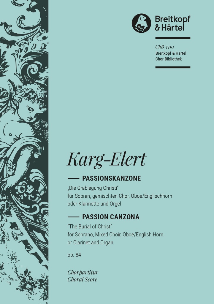 Passion Canzona, Op.84 (Choral score)
