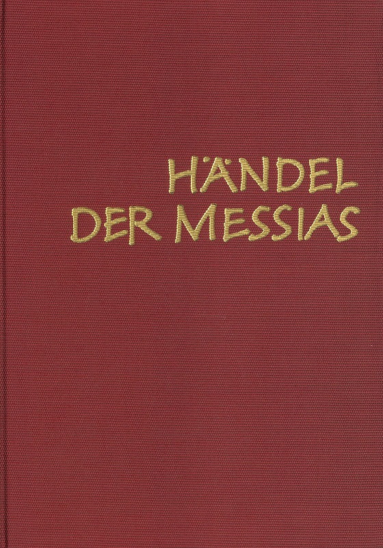 Messiah HWV 56 (Vocal score - Linen)
