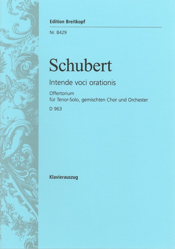 Offertorium, D.963 (Vocal score)