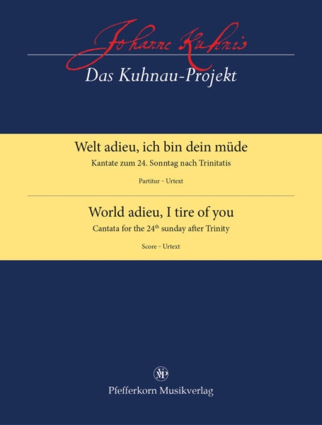 World Adieu, I Tire of You (Full score)