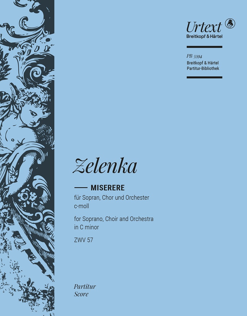 Miserere in C minor, ZWV.57 (Full score)