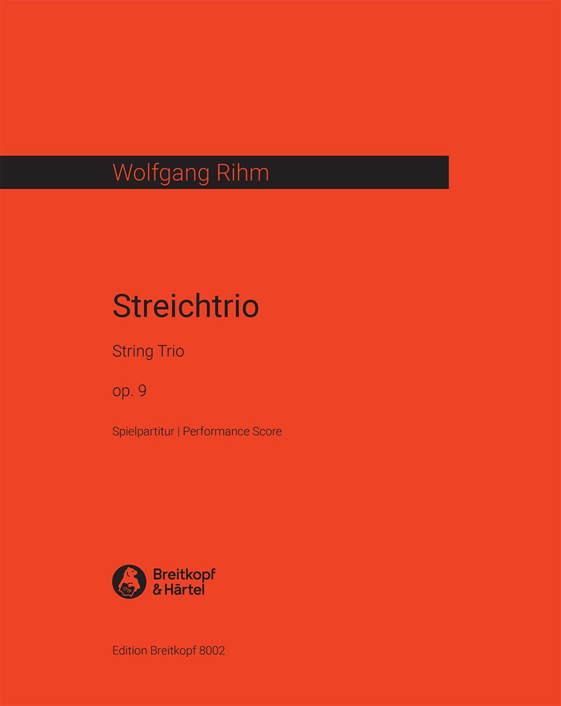 String Trio, Op.9 (Performance score)