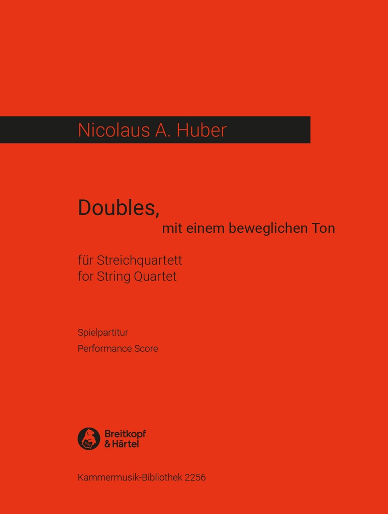 Doubles, mit einem beweglichen Ton (Performance score)