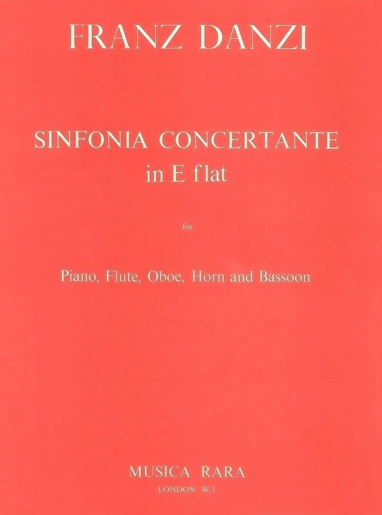 Sinfonia Concertante in Eb major (Piano reduction)