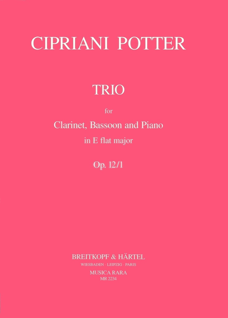 Trio in Eb major, Op.12 No.1 (Score and parts)