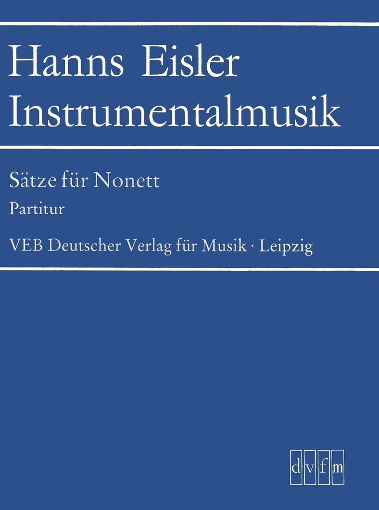 Settings for Nonet (Full score)