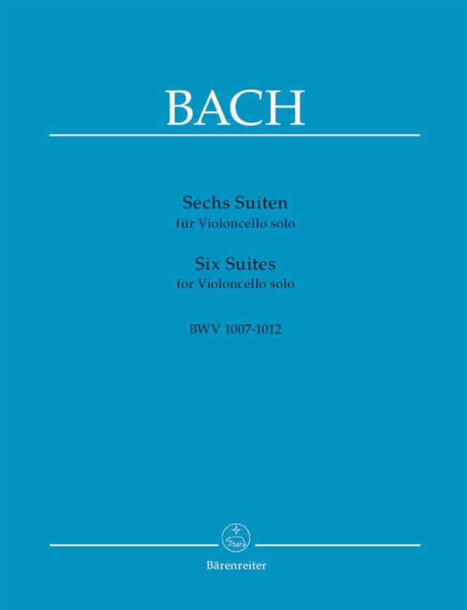 6 Suites for Violoncello solo, BWV.1007-1012