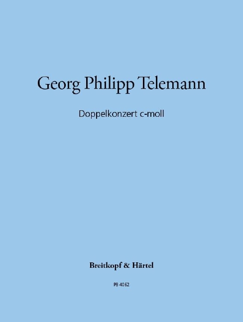 Double Concerto in C minor (Full score)