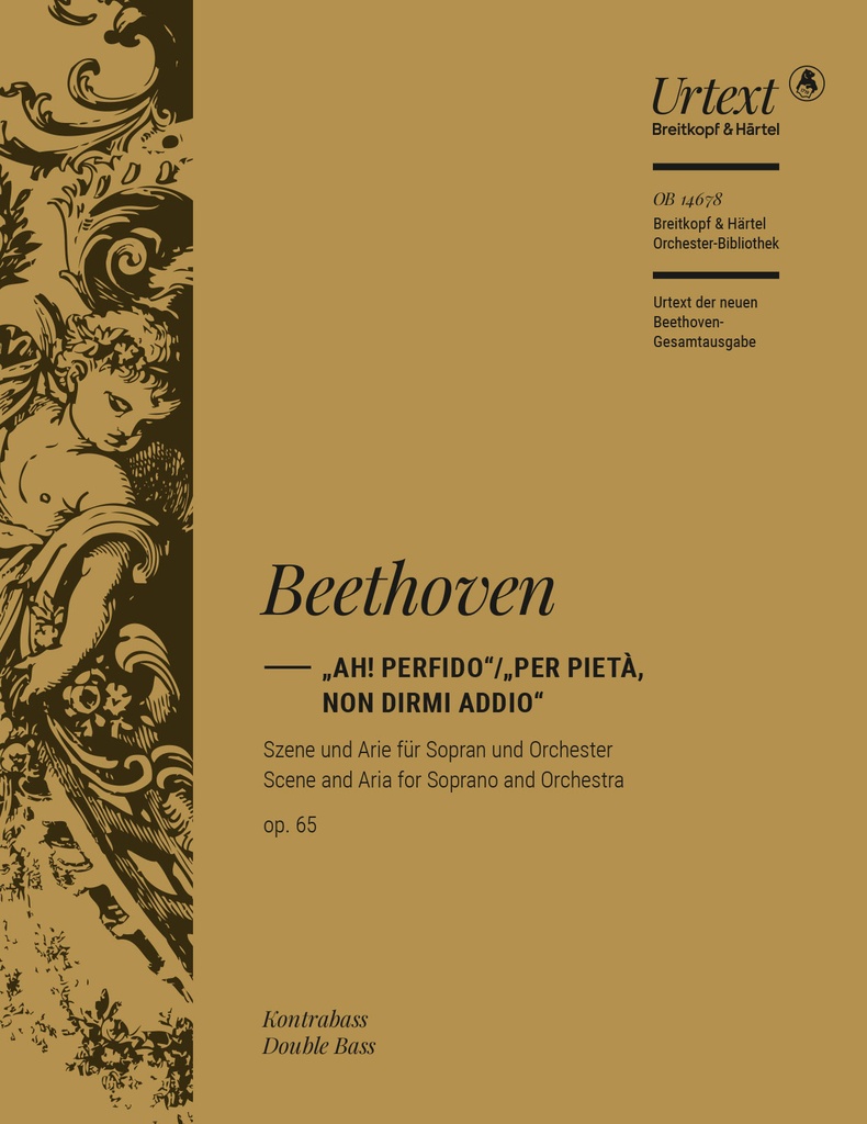 Ah! Perfido / Per pietà, non dirmi addio, Op.65 (Double bass)