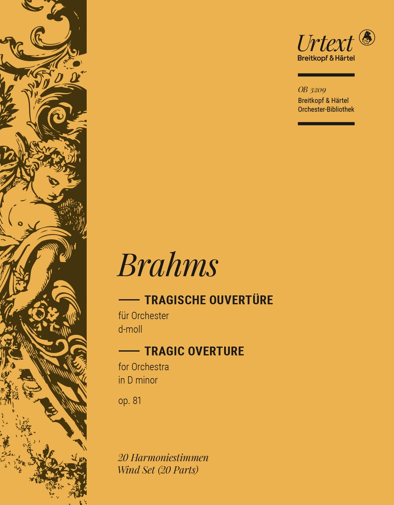 Tragic Overture in D minor, Op.81 (Wind parts)