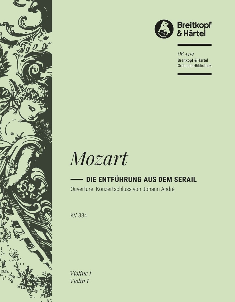 The Escape from the Seraglio, KV.384 - Overture to the Singspiel (Violin 1)