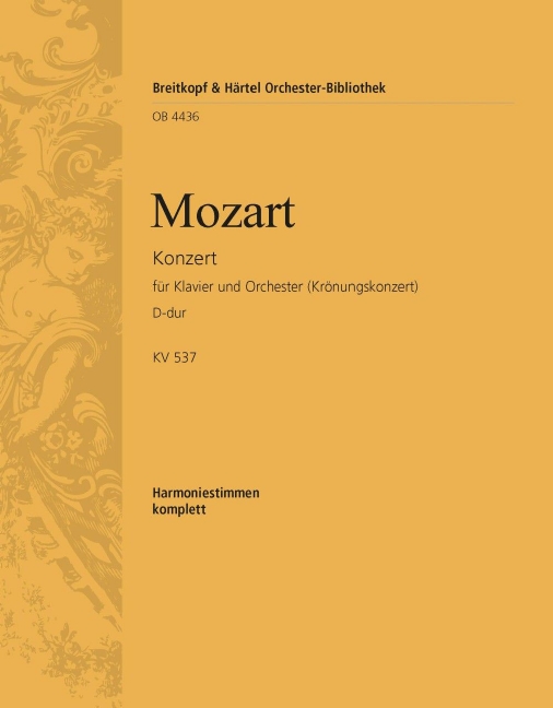 Piano Concerto [No. 26] in D major, KV.537 (Wind parts)