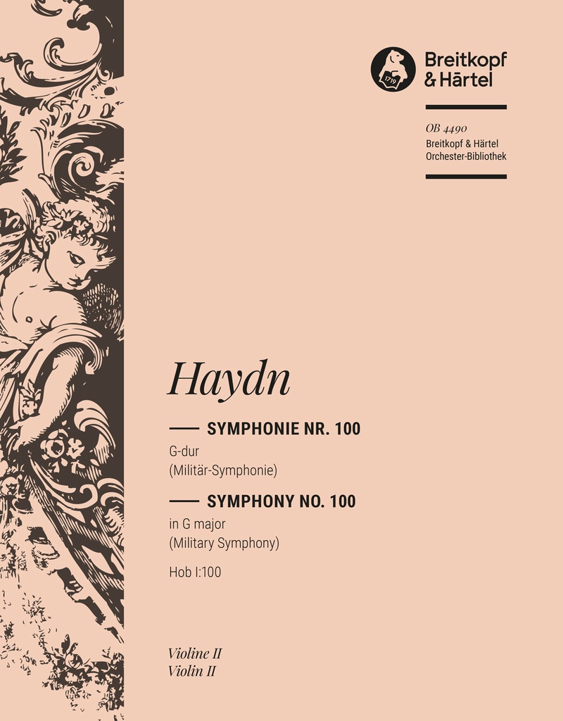 Symphony No.100 in G major Hob I:100 (Violin 2)