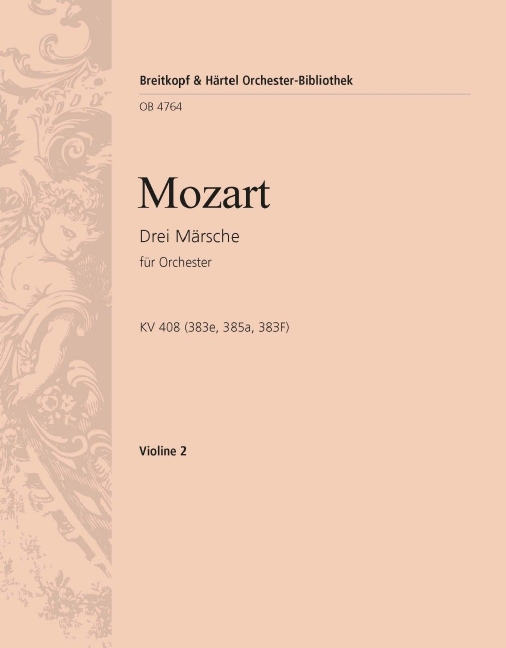 3 Marches, KV.408 (Violin 2)