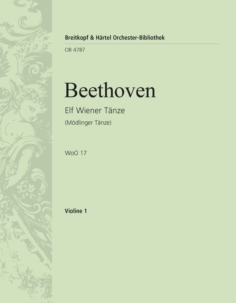11 Viennese Dances, WOo.17 (Violin 1)