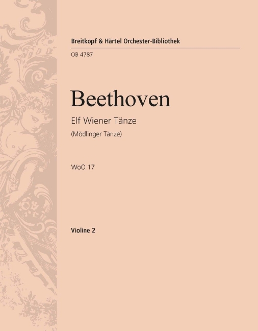 11 Viennese Dances, WOo.17 (Violin 2)