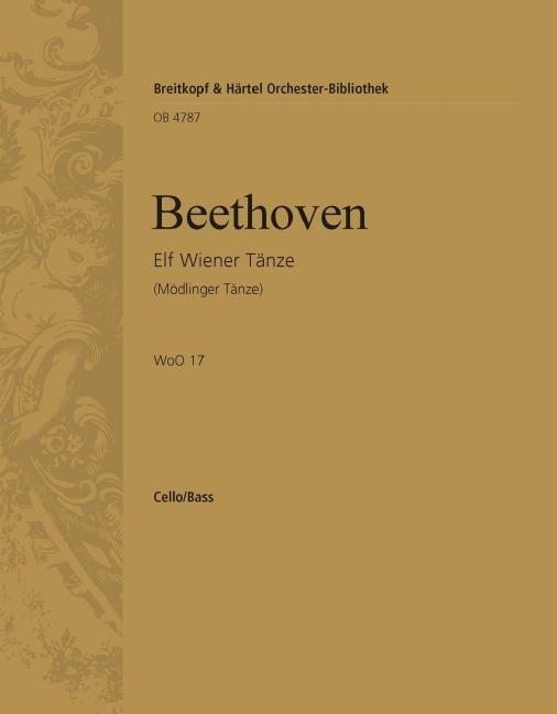 11 Viennese Dances, WOo.17 (Cello/double bass)