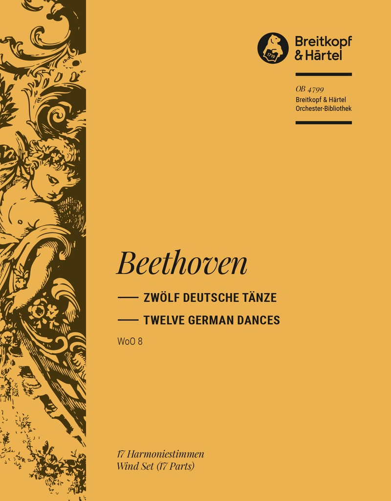 12 Deutsche Taenze, WOo.8 (Wind parts)