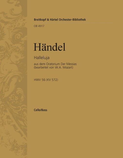 Halleluja from Messiah HWV 56 (Cello/double bass)