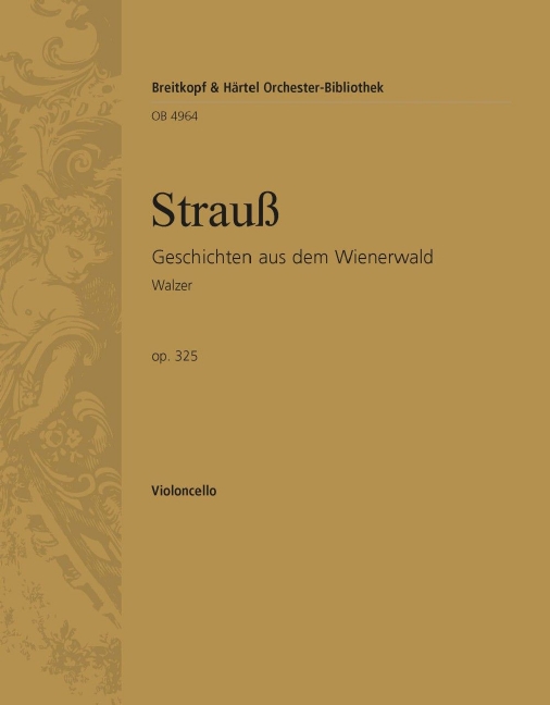 Tales from the Vienna Woods, Op.325 (Cello)