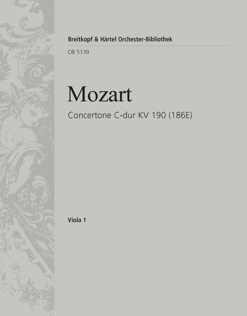 Concertone in C major, KV.190 (186E) (Viola)