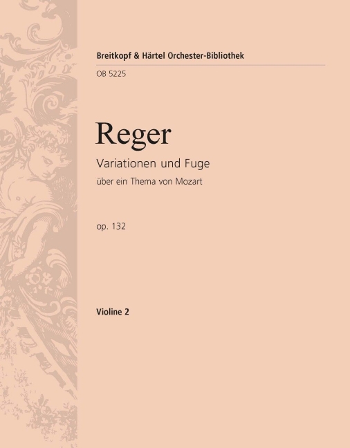 Variations and Fugue on a Theme by Mozart, Op.132 (Violin 2)