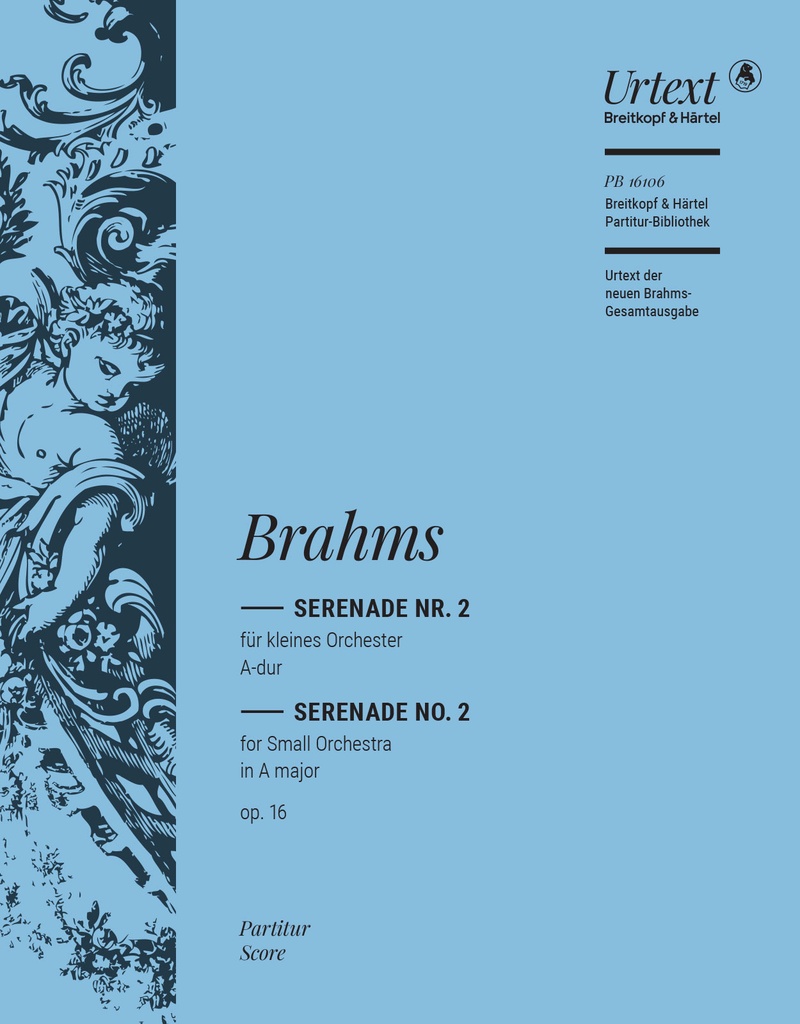 Serenade No.2 in A major, Op.16 (Full score)
