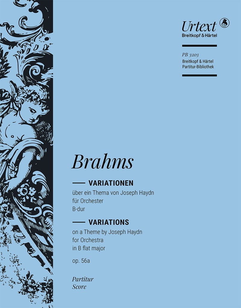 Variations on a Theme by Joseph Haydn in Bb major, Op.56a (Full score)