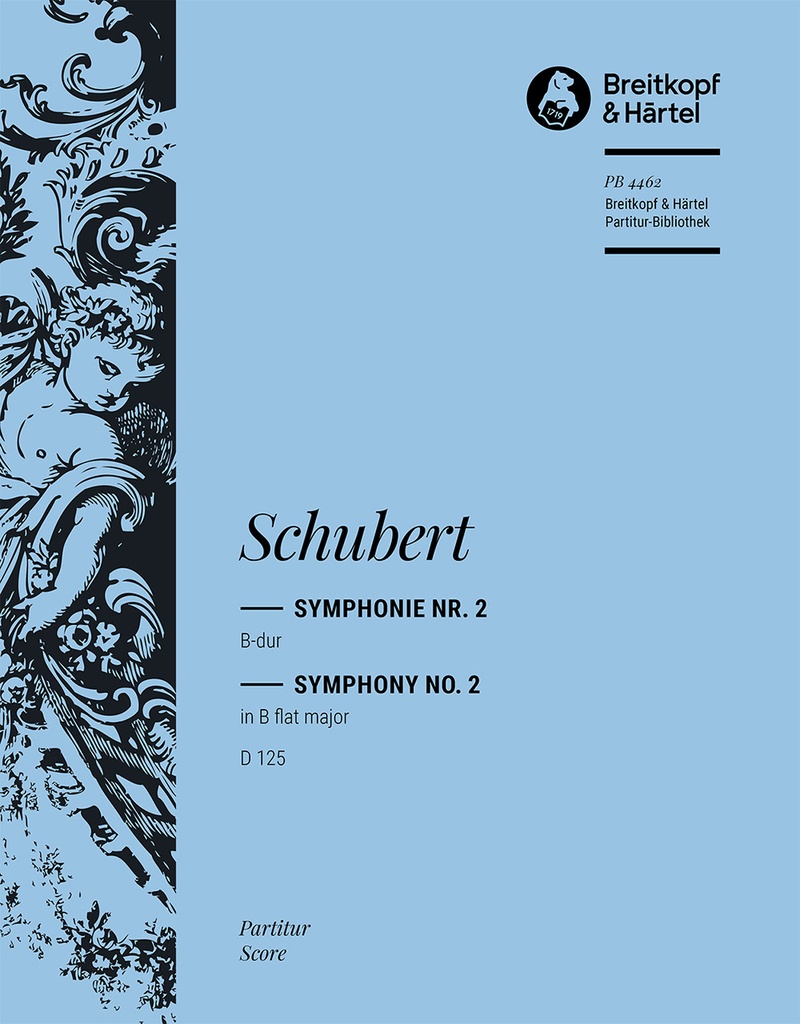Symphony No.2 in Bb major, D.125 (Full score)