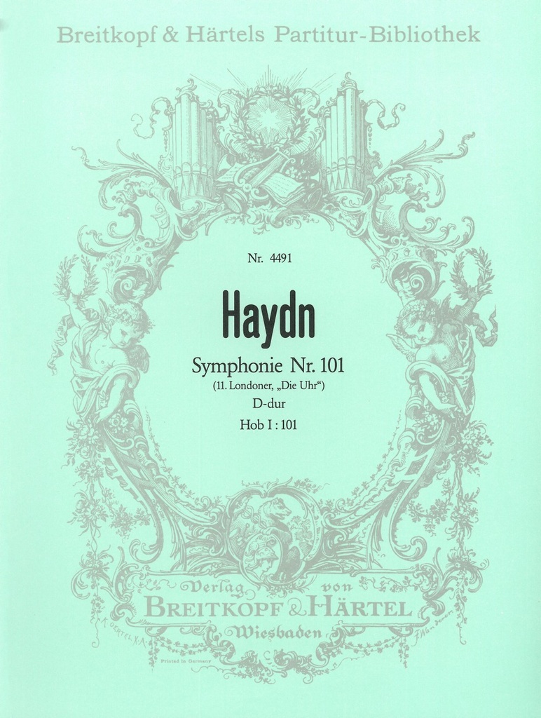 Symphony No.101 in D major Hob I:101 (Full score)