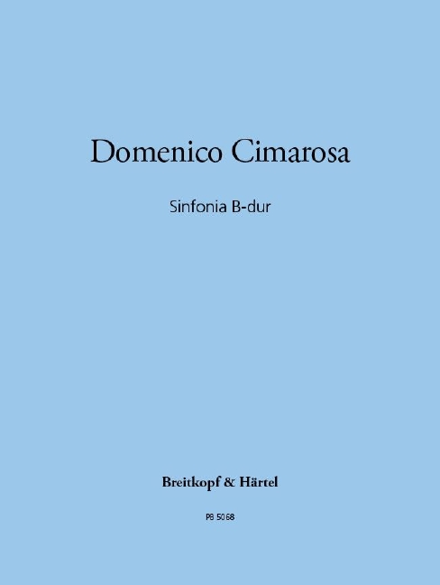 Sinfonia in Bb major (Full score)