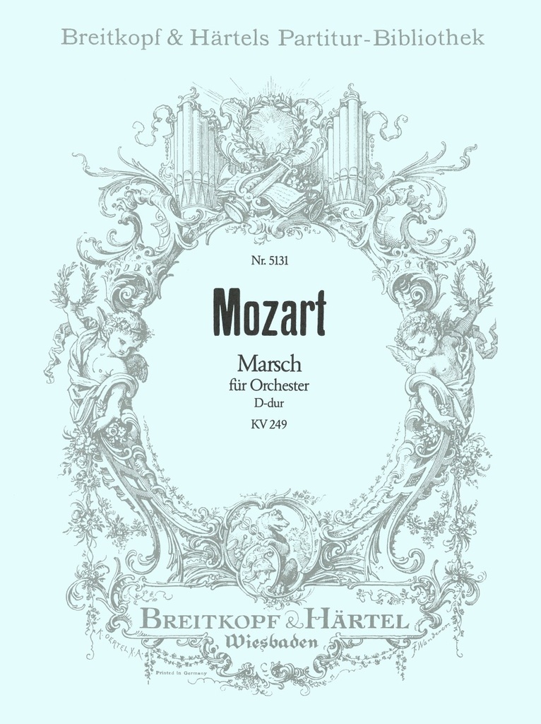 March in D major, KV.249 (Full score)