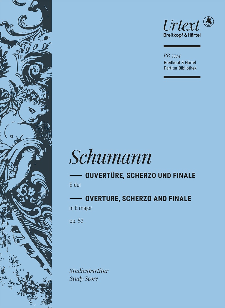 Overture, Scherzo & Finale in E Major, Op.52 (Study score)