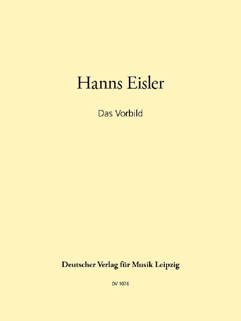 Das Vorbild (Full score)