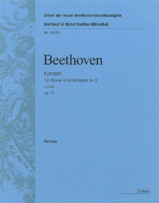 Piano Concerto No.3 in C minor Op.37 (Full score)