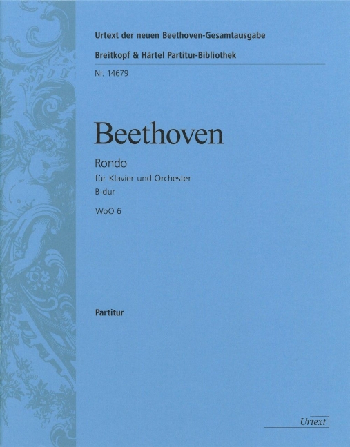Rondo in Bb major, WOo.6 (Full score)