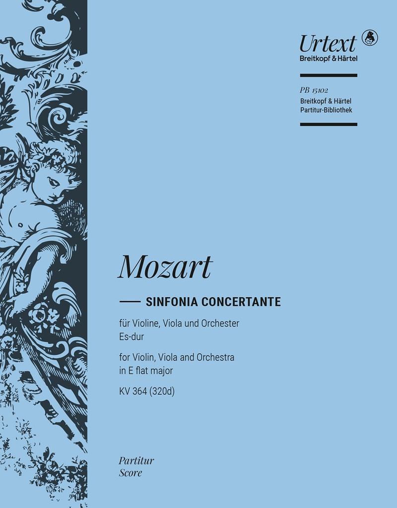 Sinfonia concertante in Eb major, KV.364 (320d) (Full score)
