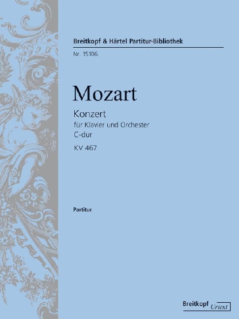 Piano Concerto [No. 21] in C major, KV.467 (Full score)
