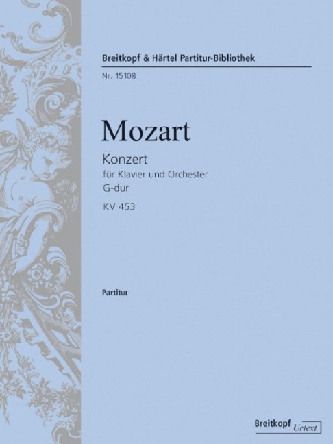 Piano Concerto [No. 17] in G major, KV.453 (Full score)