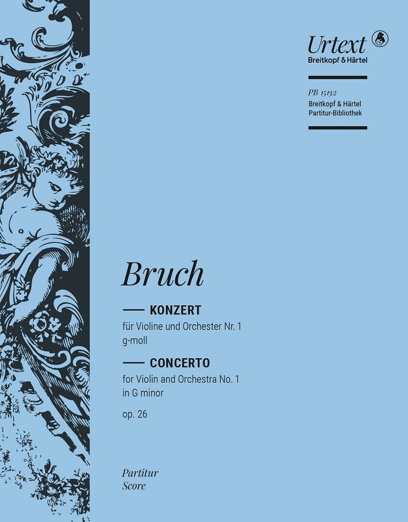 Violin Concerto No.1 in G minor, Op.26  (Full score)