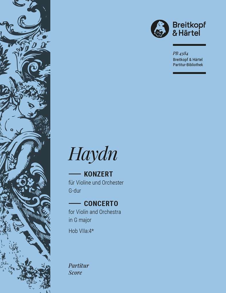 Violin Concerto in G major Hob VIIa:4* (Full score)