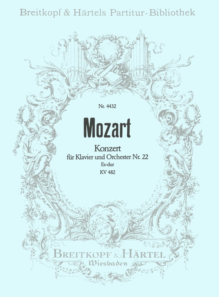 Piano Concerto [No. 22] in Eb major, KV.482 (Full score)