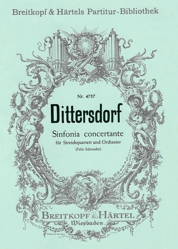 Sinfonia Concertante in D major (Full score)