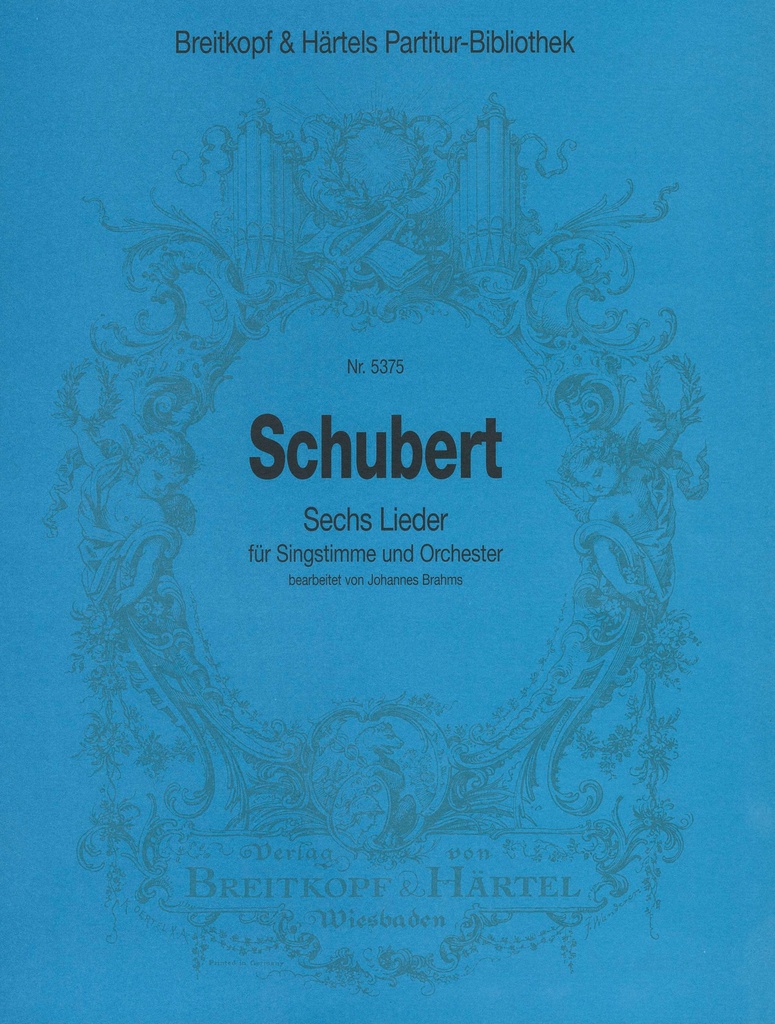 6 Songs - Urtext (Full score)