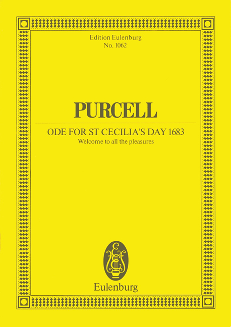 Ode for St. Cecilia's Day 1683 Z 339 (Study score)