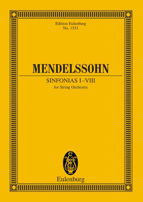 Sinfonias for String Orchestra (Study score)