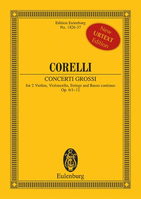 12 Concerti grossi, Op.6 (Study score)